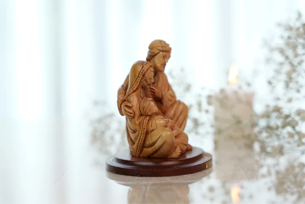 Święta rodzina figurka z Betlejem